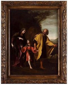 The Return Of The Holy Family To Nazareth