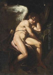 Sleeping Cupid by Cavaliere Giovanni Baglione