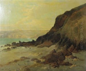 Cote Rocheuse, Presqu'ile Du Cotentin by Jules Bahieu