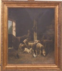 Moutons A L'etable Moutons A L'etable