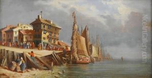 Hafenstadt In Der Normandie