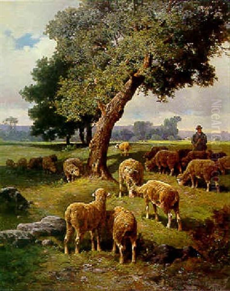 Le Berger Et Son Troupeau - view 1