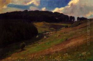 Hessische Landschaft Mit Viehherde Hessische Landschaft Mit Viehherde