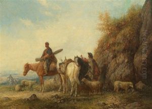 Shepherds In The Caucasus