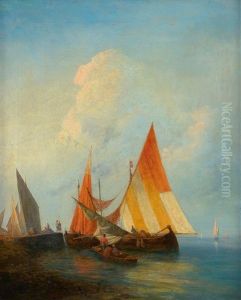 Sailing Boats by Theodor Ilich Baikoff