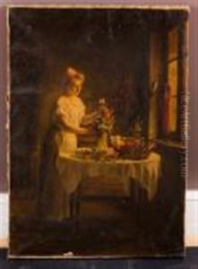 La Confection Du Bouquet by Franck Antoine Bail