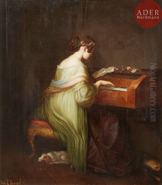 Femme Au Clavecin - view 1