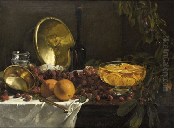 Nature Morte Aux Oranges Et Cerises - view 1
