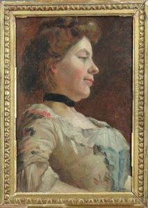 Jeune Femme De Profil Jeune Femme De Profil