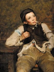 Le Jeune Fumeur by Joseph Bail
