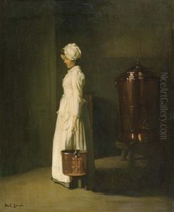 Dienstmagd, Die Wasser Schopft by Joseph Bail