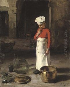 La Cruche Cassee - The Broken Jug by Joseph Bail