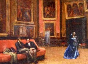 Femme Dans Un Interieur by Joseph Bail