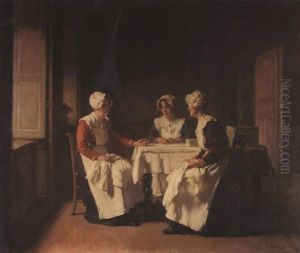 Les Trois Lingeres by Joseph Bail