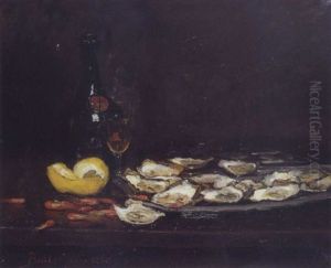 Nature Morte Au Plat D'huitres