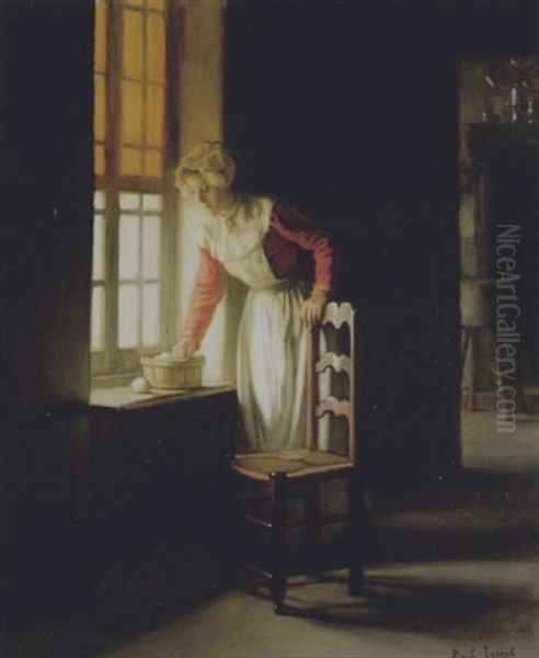 Frau In Interieur - view 1