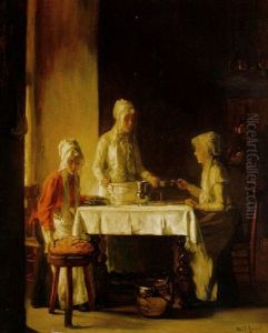Preparing The Meal by Joseph Bail