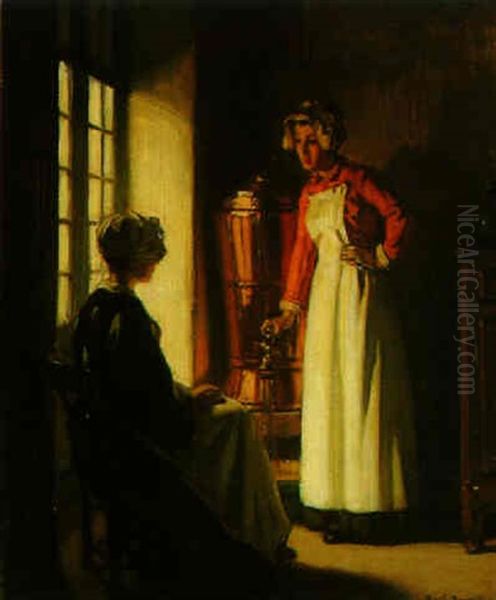 Woman In A Kitchen - view 1