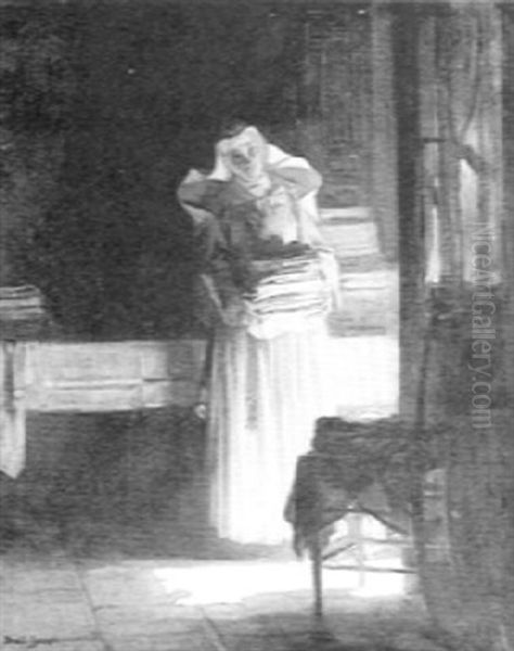 Nun In An Interior - view 1