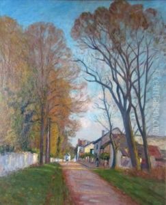Rue De Village by Louis Le Bail