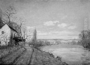 La Seine A Meudon by Louis Le Bail