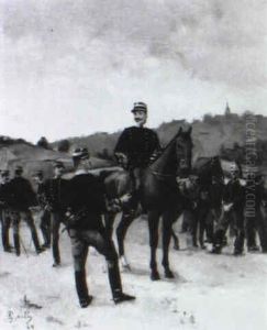 A L'exercice by Edouard Baille