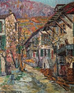 Douanne Sur Le Lac De Bienne, 1918 Douanne Sur Le Lac De Bienne, 1918