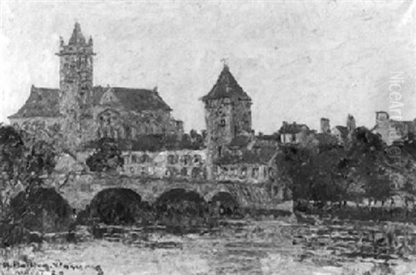 Ansicht Von Moret An Der Loing - view 1