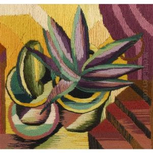 Stillleben Mit Topfpflanzen by Alice Bailly