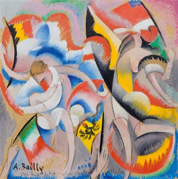 Au Triomphe Des Couleurs Alliees - view 1