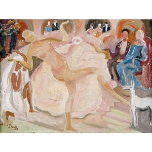 Studie Zu "la Danseuse Au Palais" by Alice Bailly