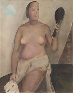 Nu Au Miroir by Alice Bailly