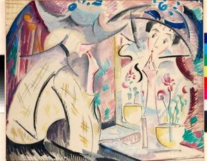 Femme Au Miroir (femme A La Toilette)