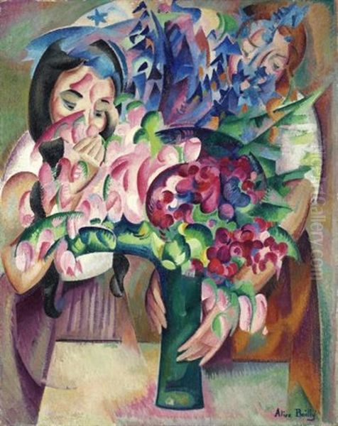 Bouquet Et Visages - view 1