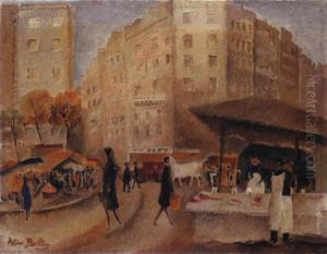 Scene De Rue by Alice Bailly