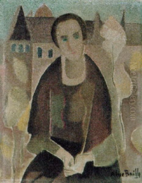 Sitzende Frau - view 1