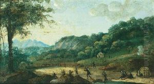 A Native Village, Africa