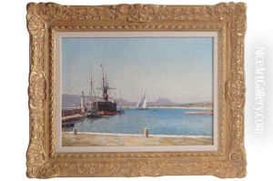 Harbour by William Baptiste Baird