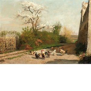 Just Us Chickens by William Baptiste Baird