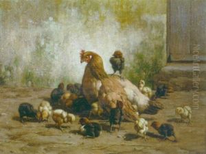 A Large Family by William Baptiste Baird