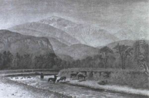 Mount Washington, White Mountains, New Hampshire by William Baptiste Baird