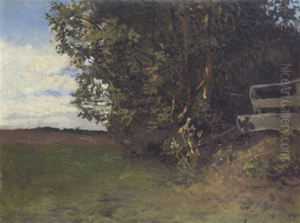 Holzgatter Am Waldrand In Oberbayern - view 1