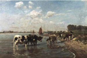 Sommer An Der Hollandischen Kuste by Hermann Baisch