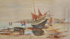 'preparing The Boats' by John Clayton Adams