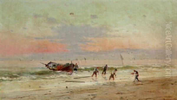 Bringing In The Catch - view 1