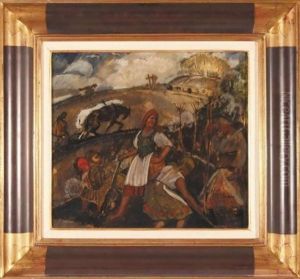 Przy Zniwach (study)