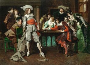 The Game Of Dice by Ladislaus Bakalowicz