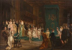 Audienz Bei Hofe by Ladislaus Bakalowicz