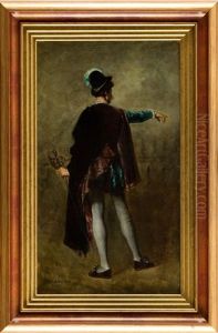 Swordsman Before Duel by Ladislaus Bakalowicz