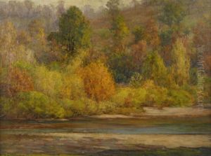 Autumn, Brookville by John Ottis Adams